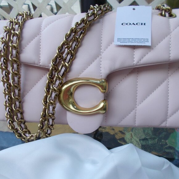 Coach Light pink  Quilted Handbag - Picture 4 of 10